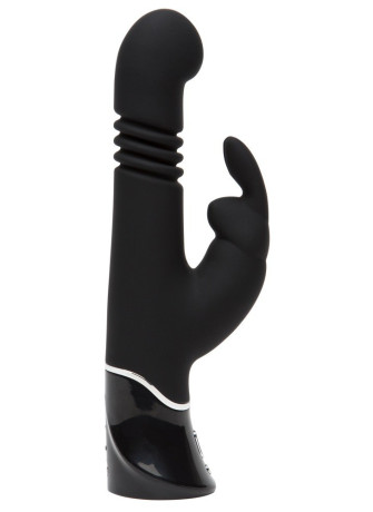 Greedy Girl Thrusting G-Spot Rabbit Vibrator